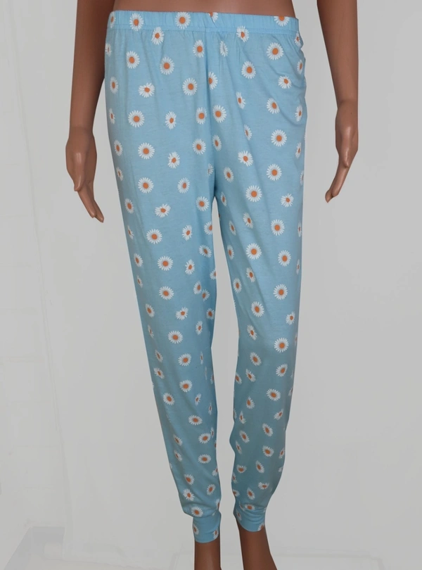 neutral  LADIES PRINTED NIGHT PANT 7B1 - Blue, XL