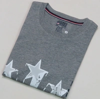  JOCKEY  JOCKEY PRINTED T SHIRT 5B1 - Grey Melange, M