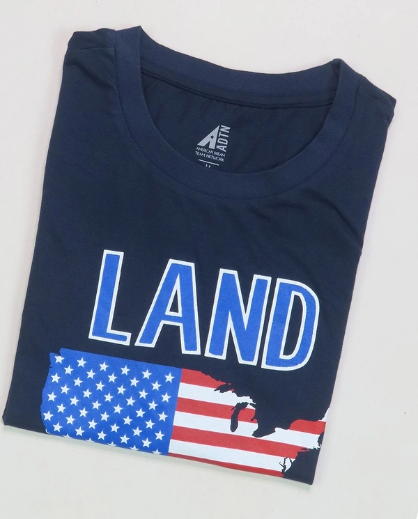 ADTN ADINPRINTED TSHIRT  - Navy, XL