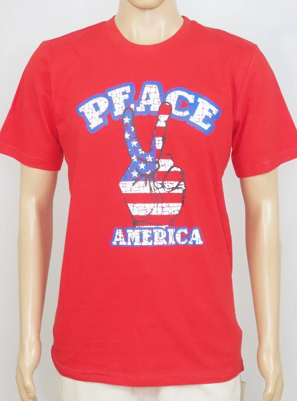 ADTN PRINTED TSHIRT  9G1 - Red, XL