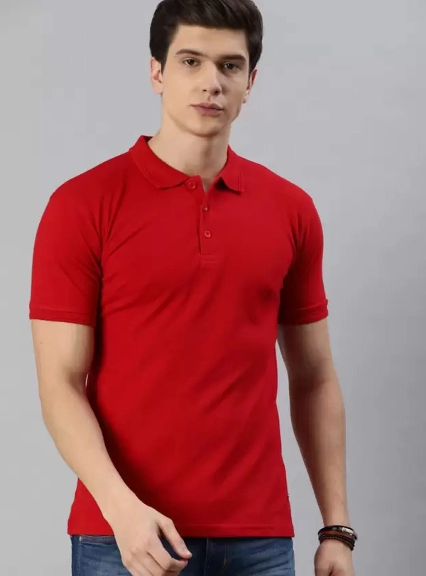 The ROADSTER  THE ROADSTER SHORT SLEEVES POLO  2G1 - Red, L