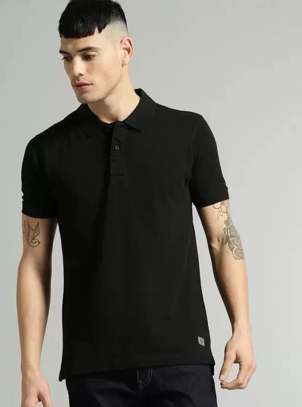 THE ROADSTER MENS SHORT SLEEVES POLO  2E1 - Black, S