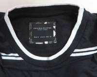 Denim &Flower  DENIM&FLOWER STRIPED TSHIRT 2E1 - Black /White  Striped, S