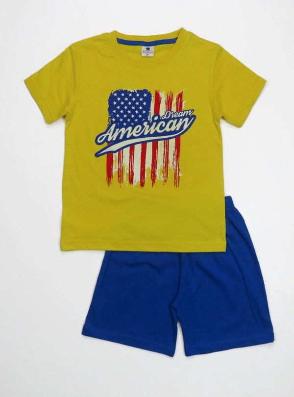 BEARDREAM BOYS SHORTY SET  5G6 - as image, 6y