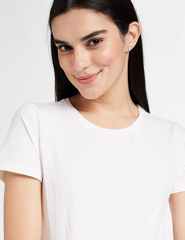 SYMBOL ESSENTIALS SYMBOL LADIES STRETCH TSHIRT 0G2 - White, XL