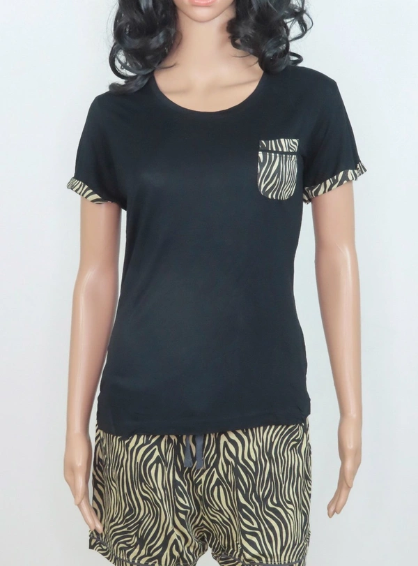 ZEEMAN LADIES VISCOSE SHORTY PYJAMA SET 2B1