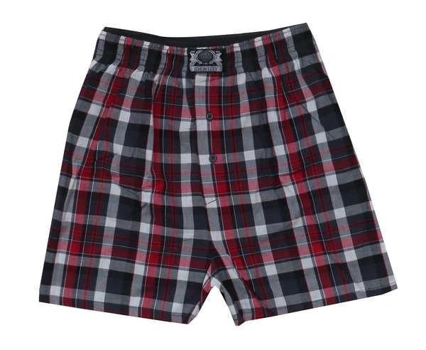 IDENTITY  MENS WOVEN BOXER SHORTS R3 - As image, S