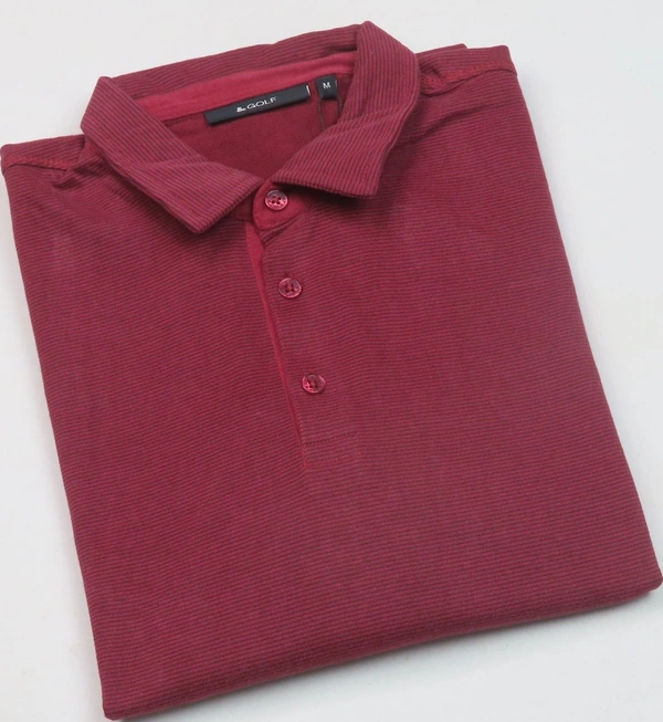 GOLF &GOLF LONG SLEEVE WINTER POLO 1A3 - Red, L