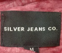 Silver Jeans  SILVER JEANS HOODED LONG SLEEVE T SHIRT OS2 - Burgundy, XL