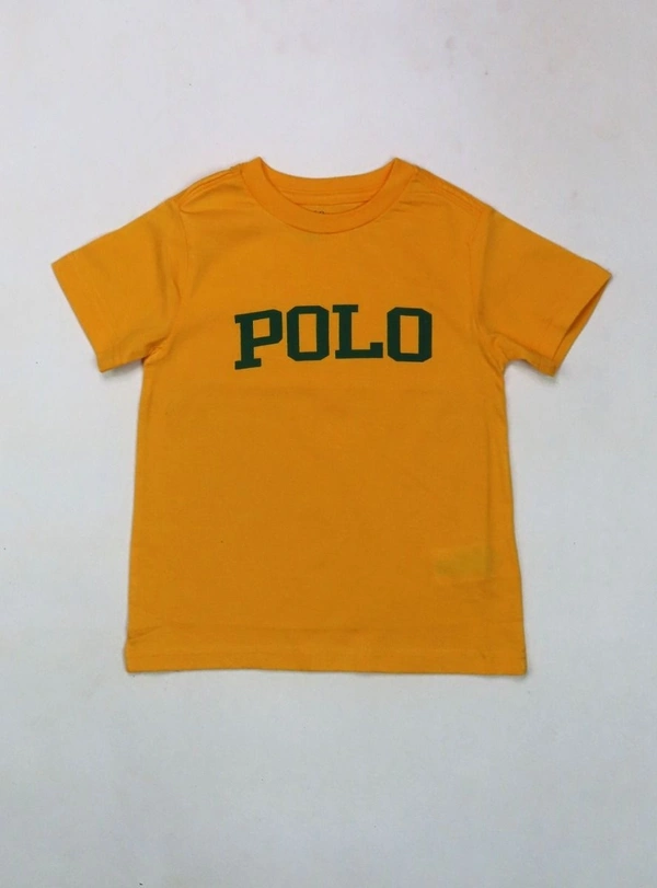Polo Ralph Lauren Boys T Shirt  - Yellow, 4y