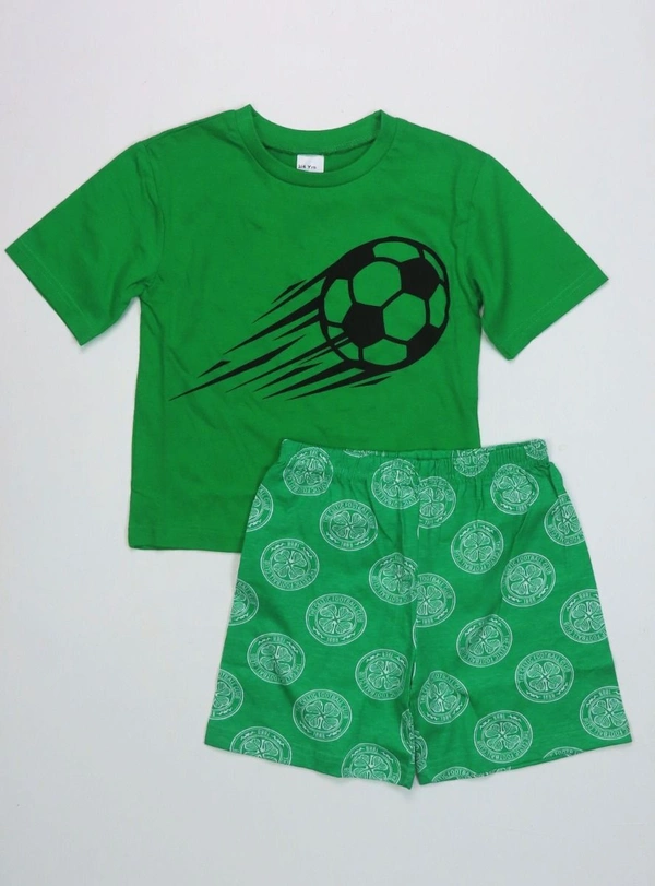 NEUTRAL BOYS PRINTED SHORTY SET 29A - Japanese Laurel, 14Y