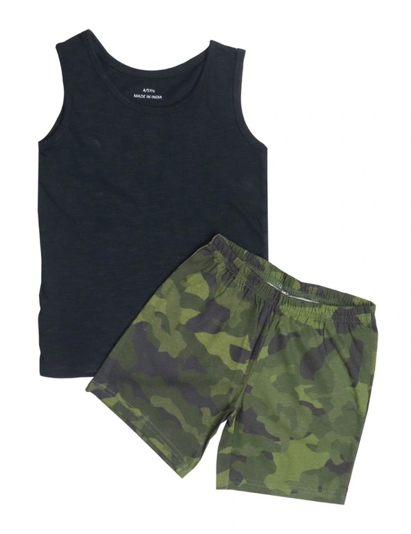 GEORGE BOYS 2 PS SET 23A  - Fun Green, 3Y/4Y