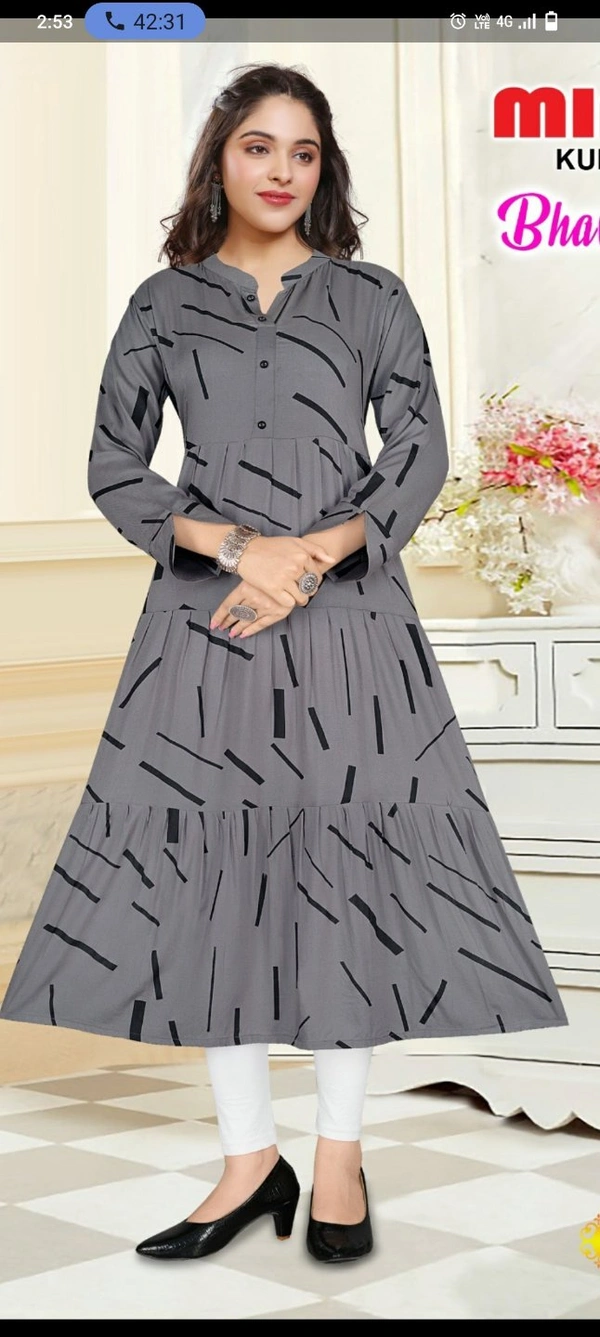 Minu BHAVYA 2 KURTI 003 - as image, 42