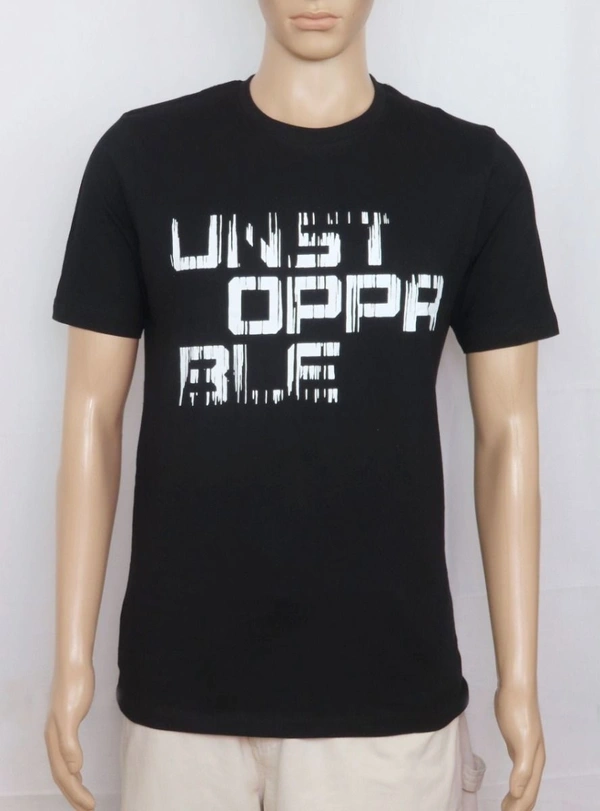 neutral  PRINTED SHORT SLEEVE T SHIRT 35A - Black, S