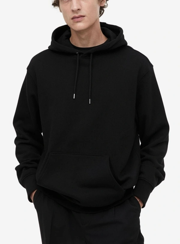 Hard Rock HARD ROCK HOODED FLEECE SWEATSHIRT BLACK 73A - Black, M