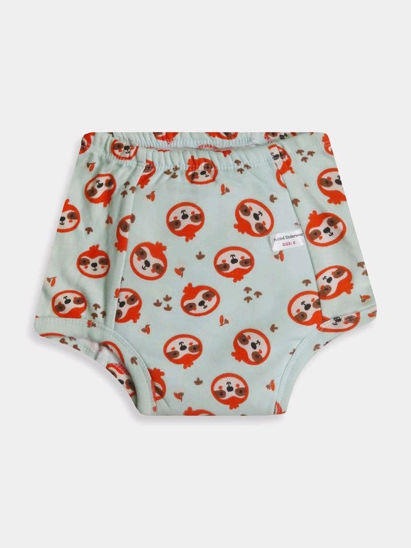 Neutral                        Kids Padded Underwear  - White, 0-1y