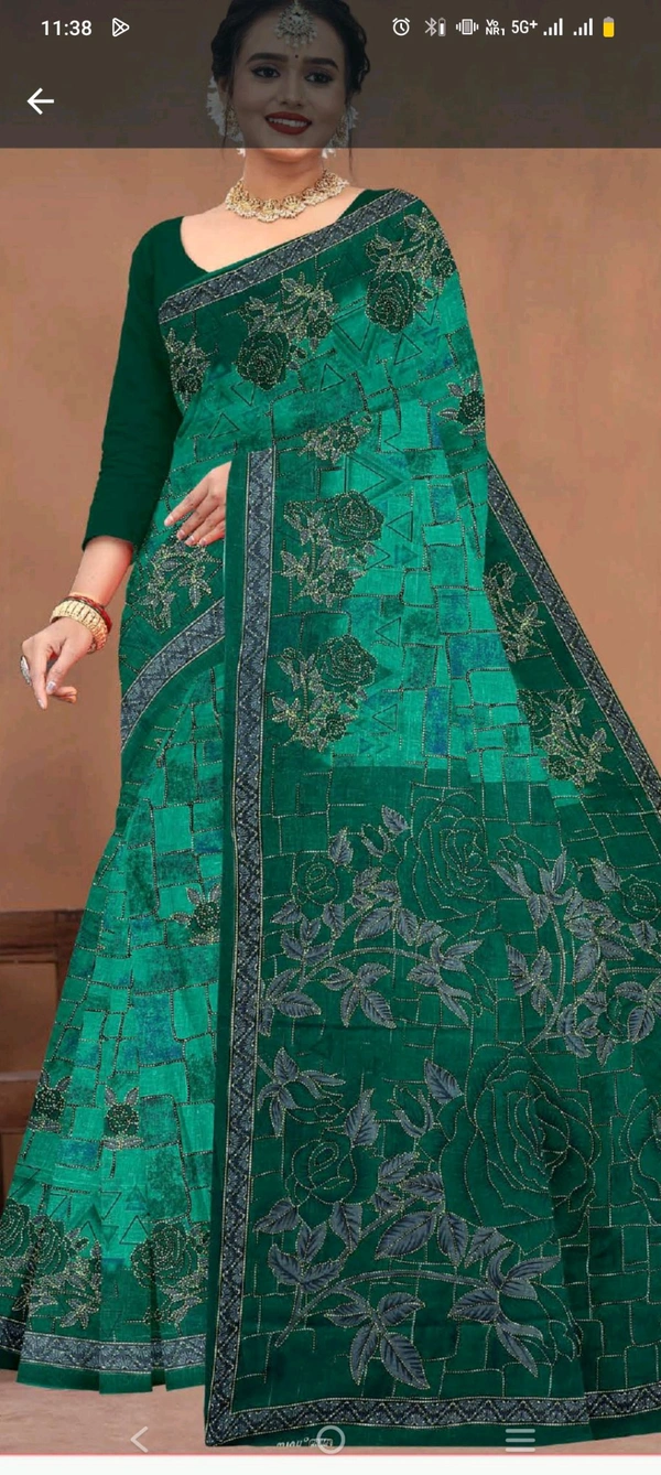 Minu MINU XL (Vol-4) SAREE124 - as image, 5.5