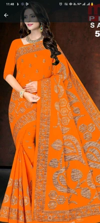 Minu MINU XL (Vol-4) SAREE124 - as image, 5.5
