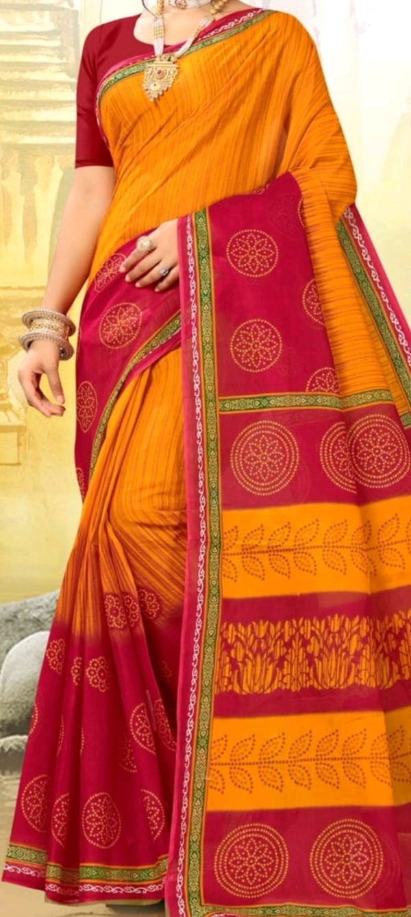 MINU  RAJANYA CHUNRI SAREE 776 - as image, 5.5