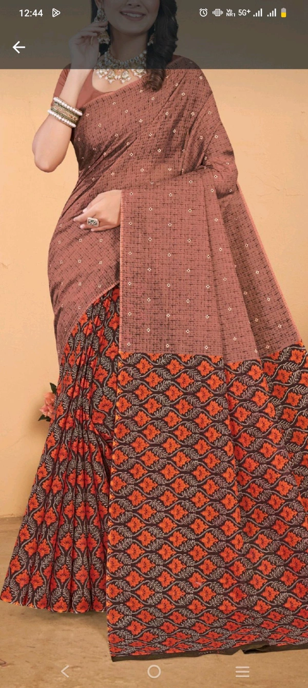 MINU SAACHI (VOI-17) SAREE 260 - as image, 5.5, Good Quality