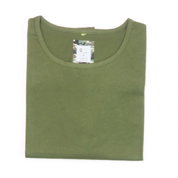 Ladies Crew Neck T-shirt 1G3 - XL, Olive