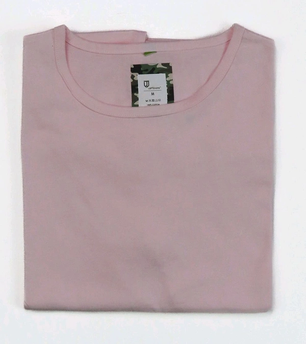 LEFTOVERS  Ladies Crew Neck T-shirt 1F3 - Pink Lace, 2XL