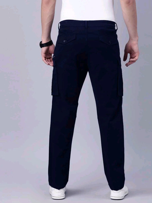CINOCCI  MENS DENIM  Navy cargo Jeans 2E1 - Mine Shaft, 38