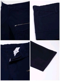 CINOCCI  MENS DENIM  Navy cargo Jeans 2E1 - Mine Shaft, 38