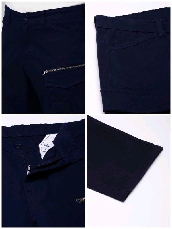 CINOCCI  MENS DENIM  Navy cargo Jeans 2E1 - Mine Shaft, 38