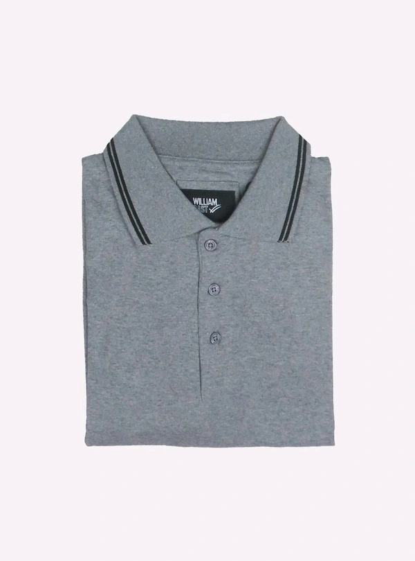 WILLIARAST  Mens Polo Tshirt Grey 5C1 - Gray, M
