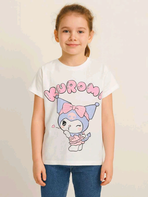 Disney Girls Printed T- Shirt - As Image, 6Y