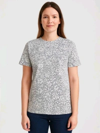 Adita Ladige White Aop Top - As image, XL