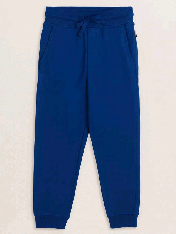 Eddie Bauer Boys Fleece Blue Jogger - Blue, 8y