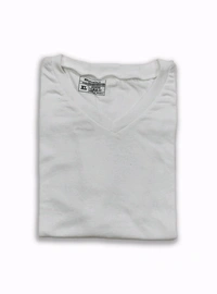 AEROPOSTALE  Mens V Neck With Undershirt V F3 - White, L, 0.150