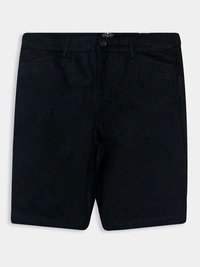 Ladies Bermuda Woven Shorts 7C2 - Black, 40, O.300