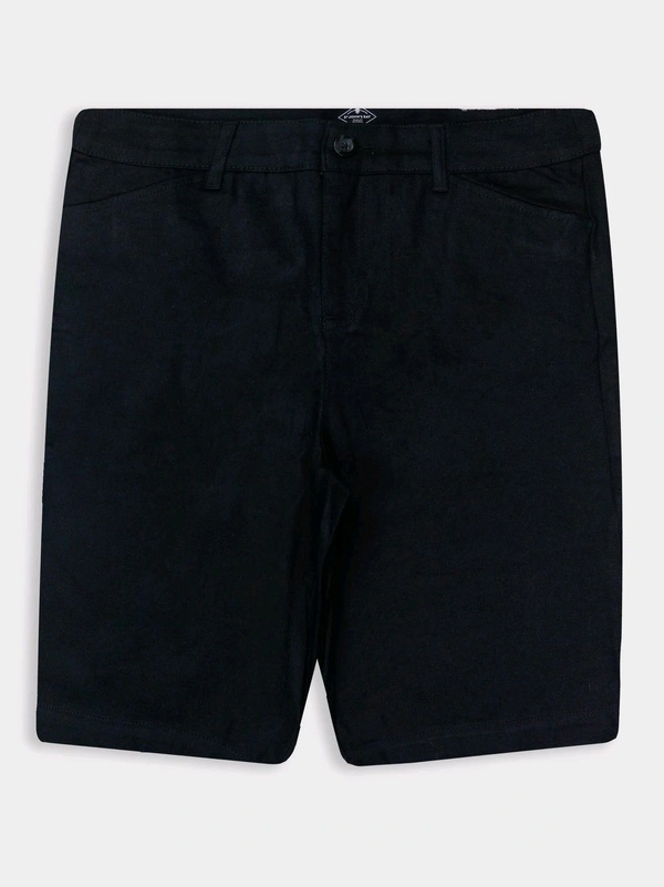 Ladies Bermuda Woven Shorts 7C2 - Black, 40, O.300