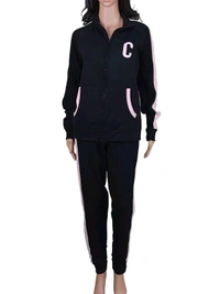Coconuda Ladies Winter 2Pc Full Zipper Set Pink 6C1 - Prelude, XL