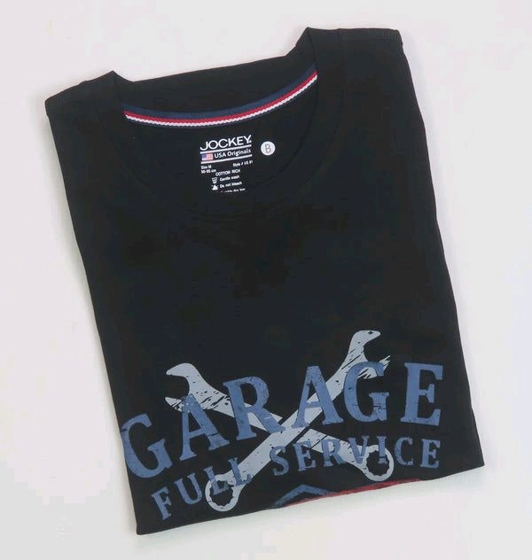 Jockey  Mens Printed T-Shirt - S, As Image