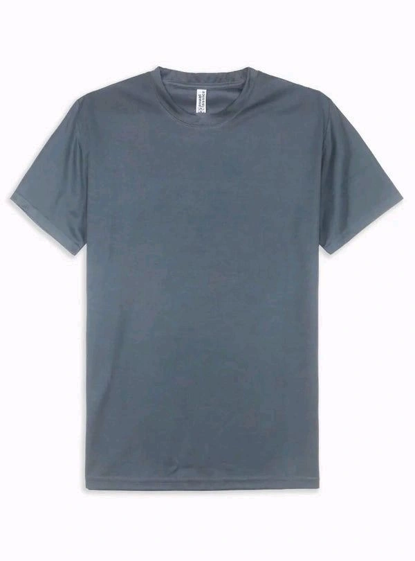 Casual Classics Mens Dry Fit T- Shirt Green 2F1 - Gray, L