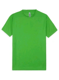 Casual Classics Mens Dry Fit T- Shirt Green 2F1 - Gray, L