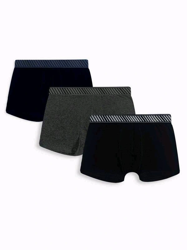 Attitude  Mens Outer Elastic 3 Pack Boxers 3A2 - As Image, S