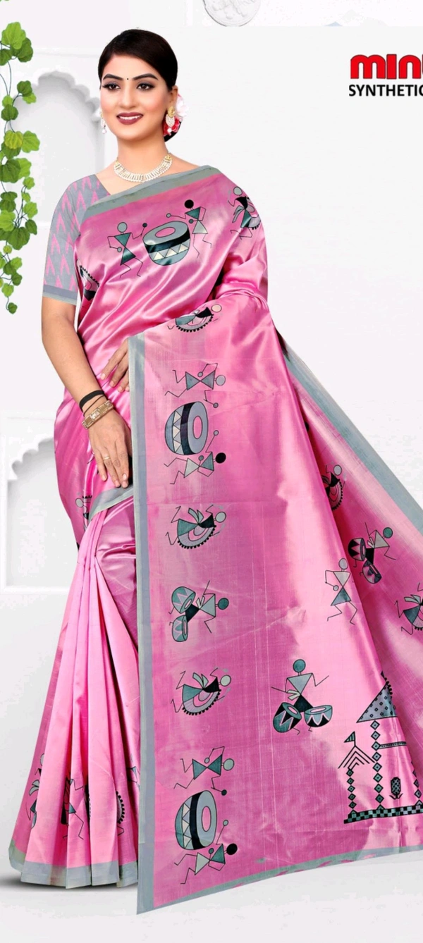 Opara Gulab Designer Silk Saree 236 - Sundown, 5.5, Saree