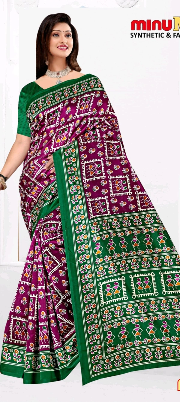 Opara Gulab Designer Silk Saree 243 - Purple, 5.5, Saree
