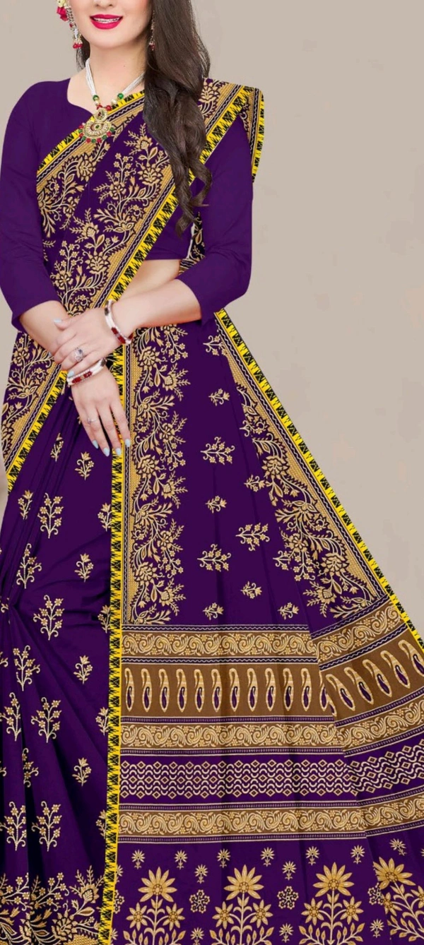 Mahi18 Saree 935 - Pigment Indigo, 5.5, Saree