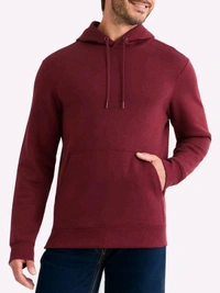 Athletic Works Mens Hooded Pullover Olive Sweatshirt 5A6 - Japanese Laurel, XL