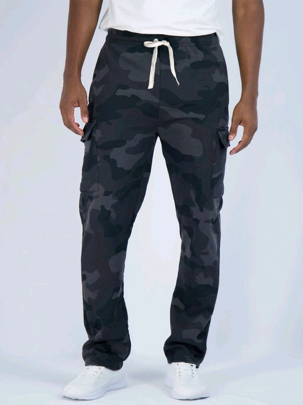 Real Essentials Mens Brown Cargo 1T1 - Brown, XXL