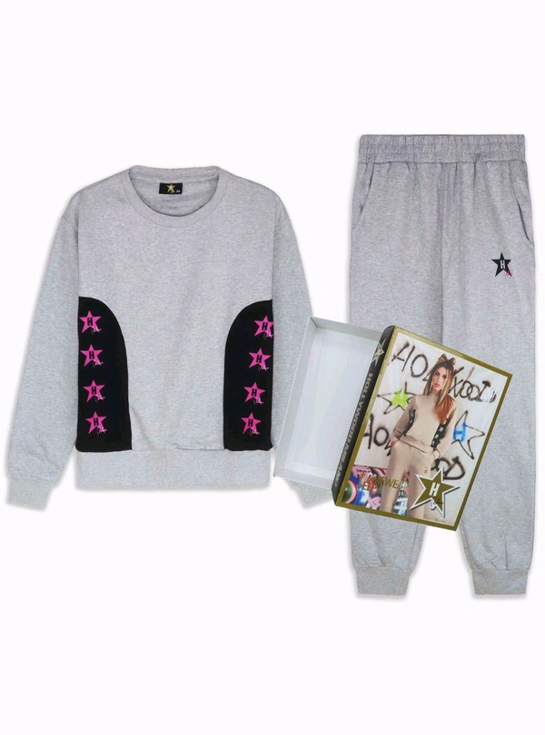 Hollywood  Ladies Jogging Set Beige 5K1 - Raw Sienna, XL