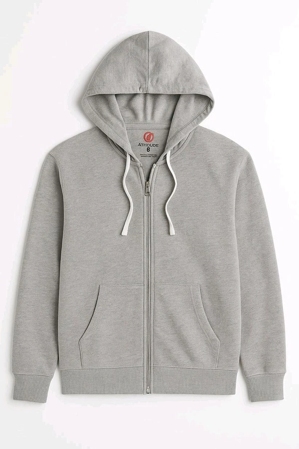 Attidude Means Hooded Full Zipper Camo Printed Sweatshirt 4J1 - Dorado, XL