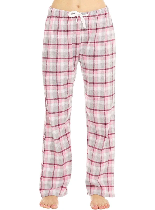 Carnival Intimates Ladies Flannel Lounge Pants 7D2 - As Image, S