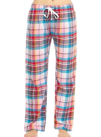 Carnival Intimates Ladies Flannel Lounge Pants 7D2 - As Image, L
